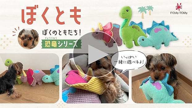 Amazon | FOily TOily 犬 おもちゃ 噛む 玩具 頑丈 犬用
