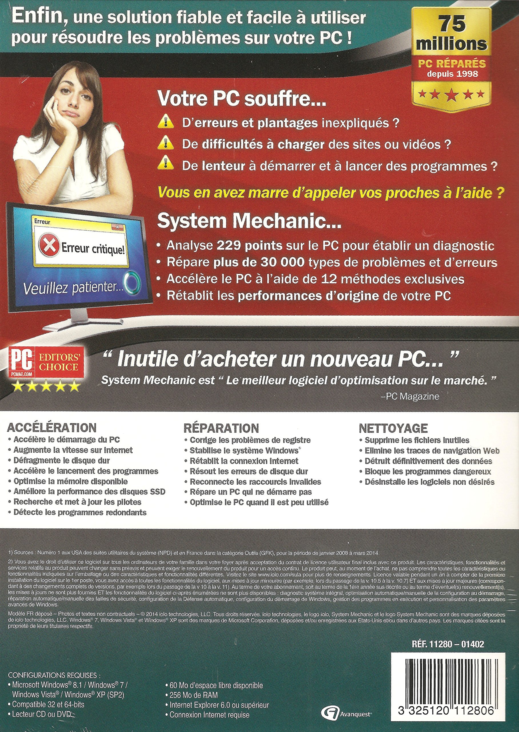 System Mechanic 2 en 1 Pour PC et Tablette