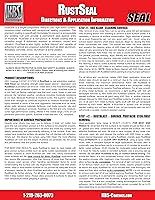 Vista 3 de KBS Coatings 50001 Muestreador de sistema negro brillante, KBS Klean (8oz.), Rust Blast (8oz) y Rust Seal (8oz.)