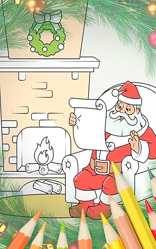 Winter and Christmas Coloring Book 2022