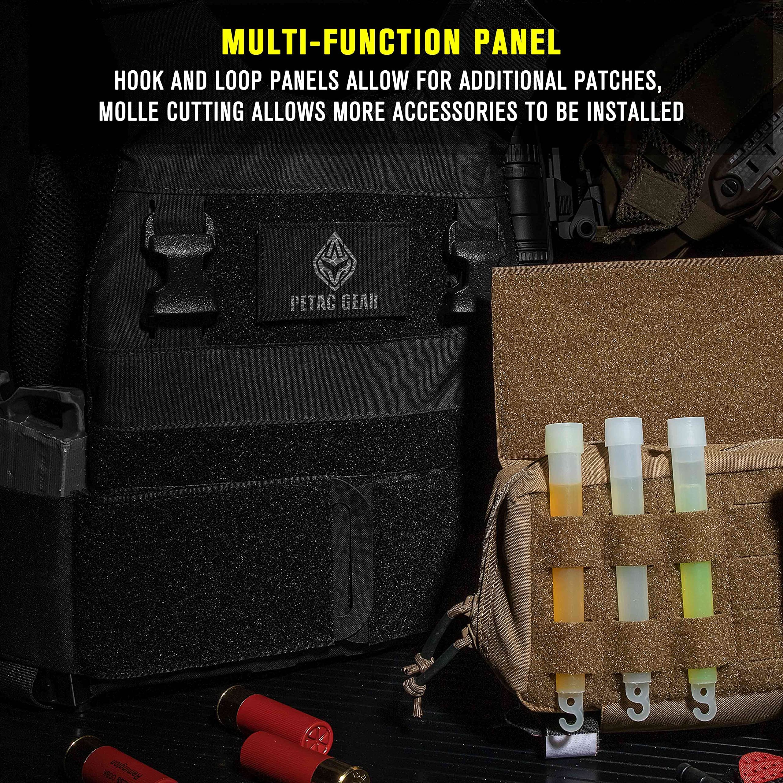 PETAC GEAR Drop Pouch Tactical Dump Pouches Multi Mission Hanger Tool