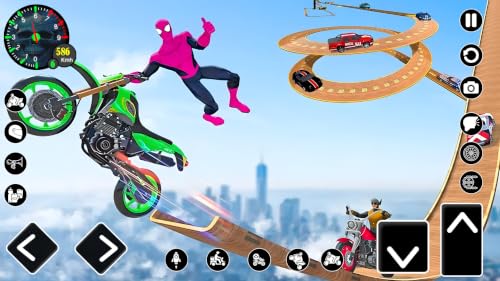 Jeu ultime de course de cascades à vélo – vue 3
