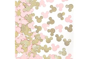 Minnie Mouse Pink and Gold Party Supplies Confetti