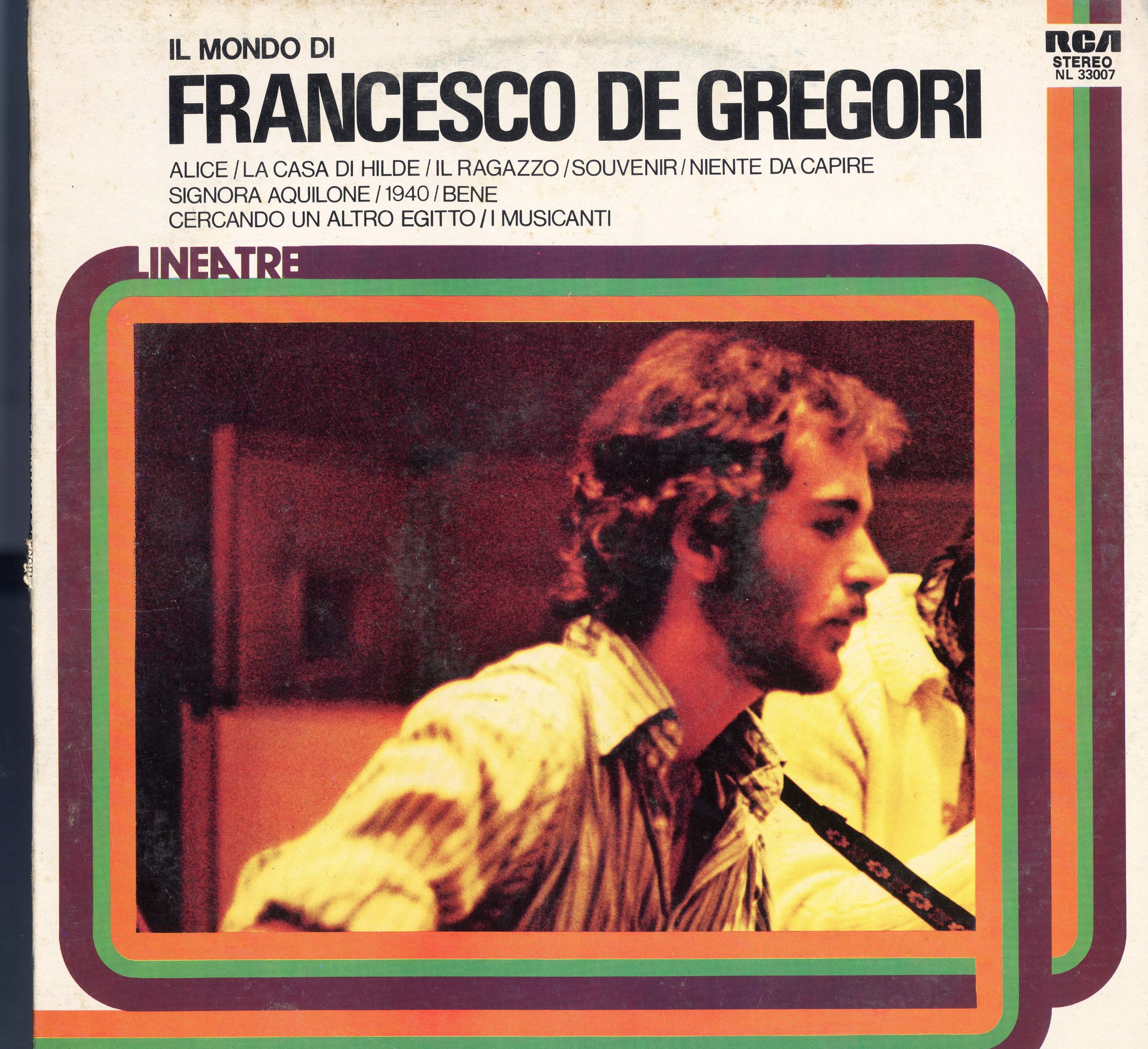 NL33007 LP Il Mondo Di Francesco De Gregori VINYL
