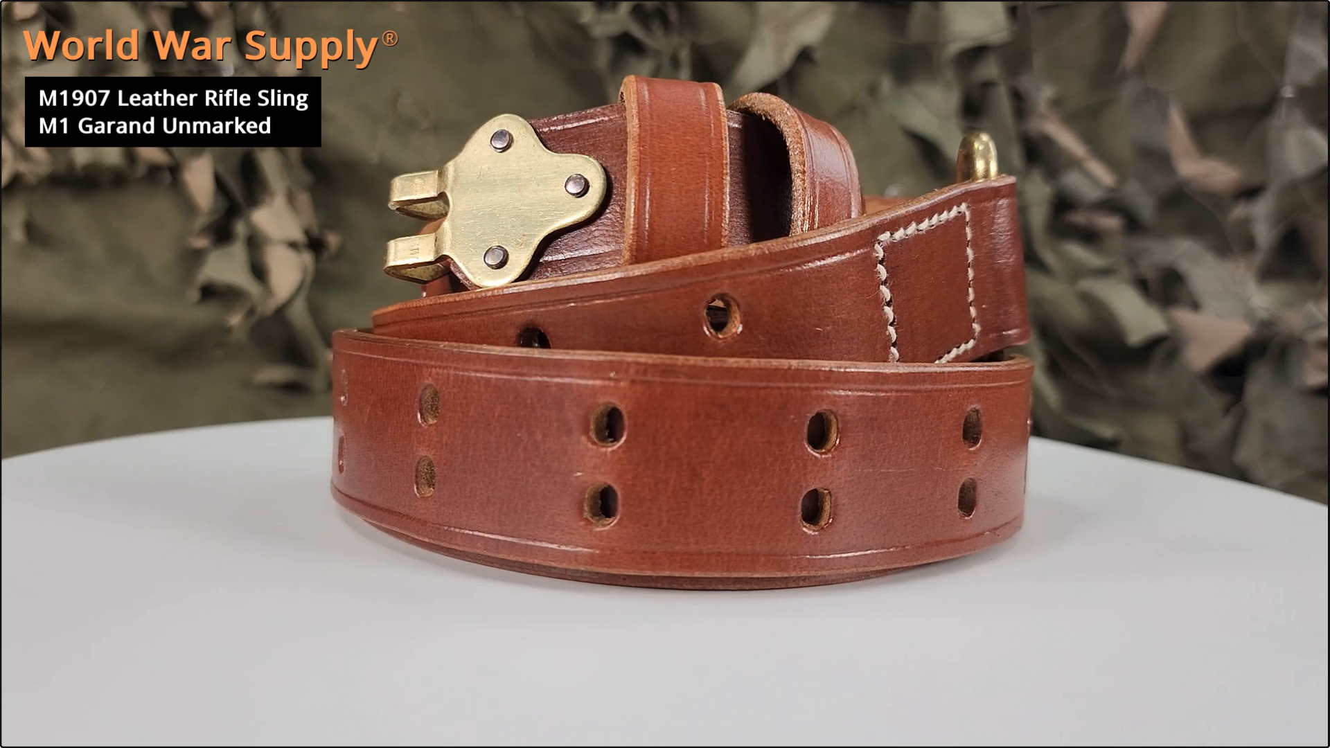 M1907 Rifle Mod Watch M1907 Leather Rifle Sling M1 Garand Springfield Premium Showcase ...