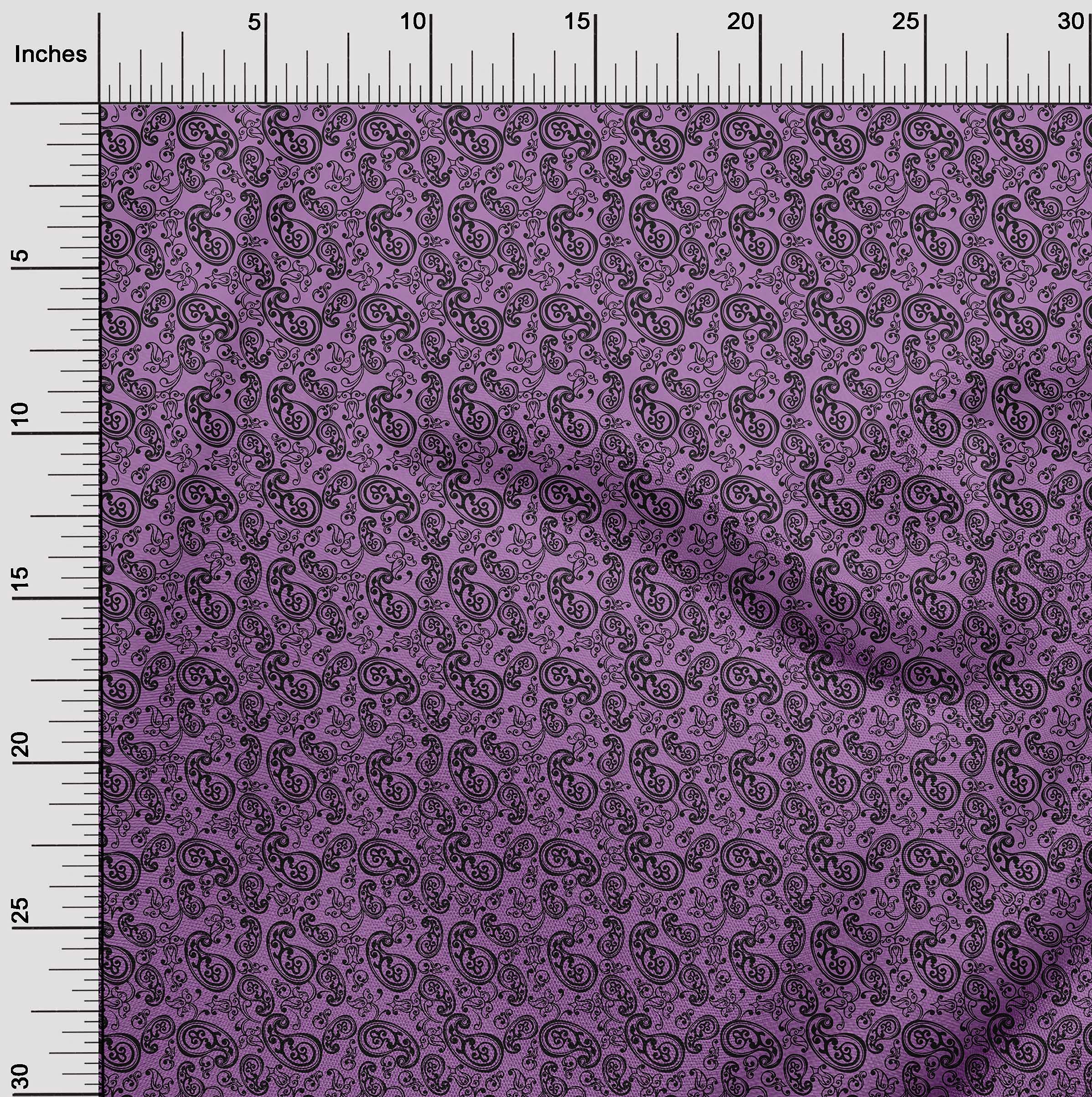 oneOone Georgette Di Viscosa Fuxia Tessuto Mandala Forniture Quilting Stampano Cucire Il Tessuto Al Metro 42 Pollice largo