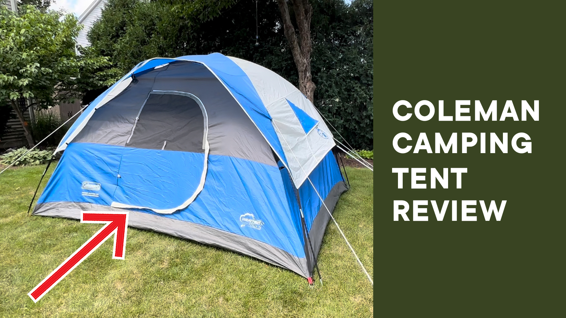 Watch Coleman 6-Person Camping Tent Review on Amazon Live