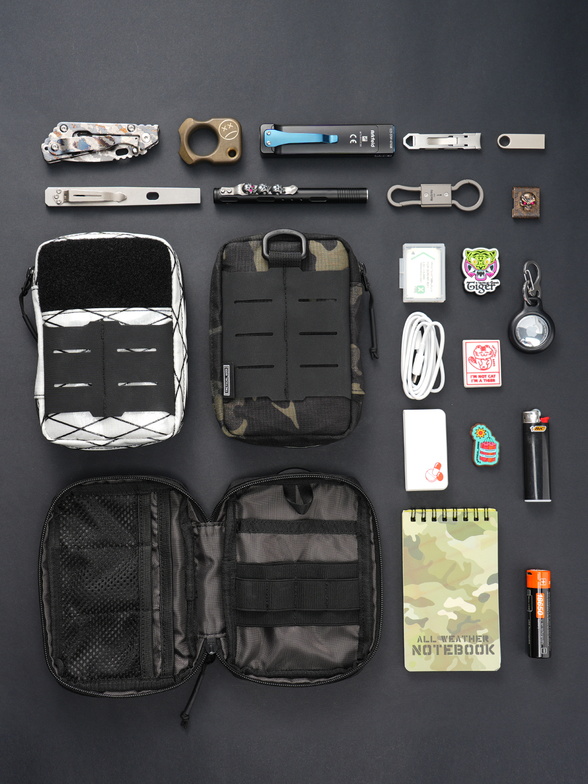 Amazon.co.jp: TACTICAL GEEK Block E EDCコンパクトウエストポケット