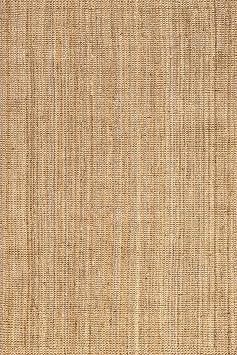 nuLOOM Ashli Natural Solid Handwoven Area Rug, 8' x 10'