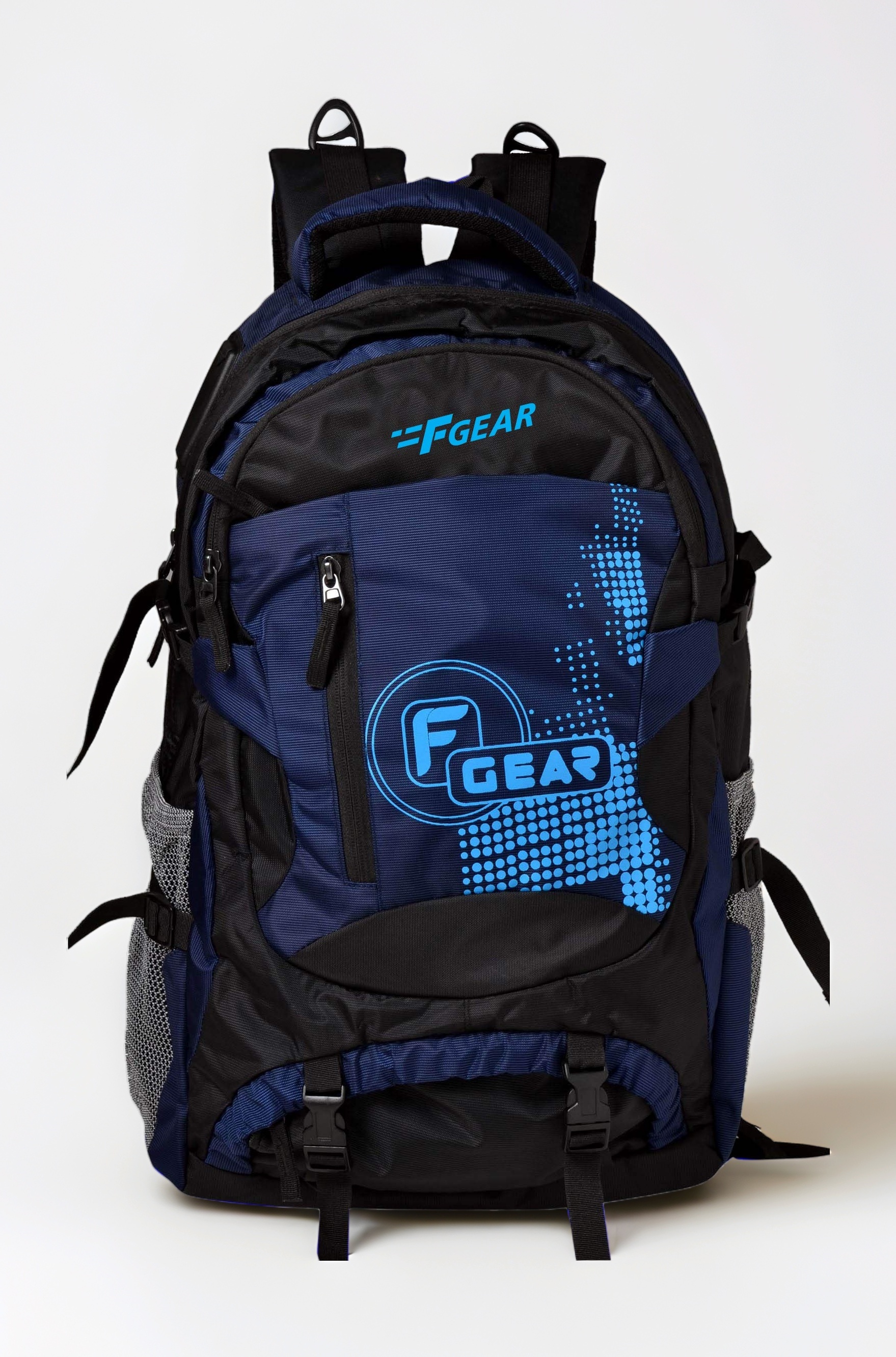 F Gear Orion 46L Large Trekking Backpack Rucksack Bag for Men Women Unisex Water resistant|Laptop Sleeve|Light Weight|Hiking Daypack Weekender overnighter Camping Outdoor Bag