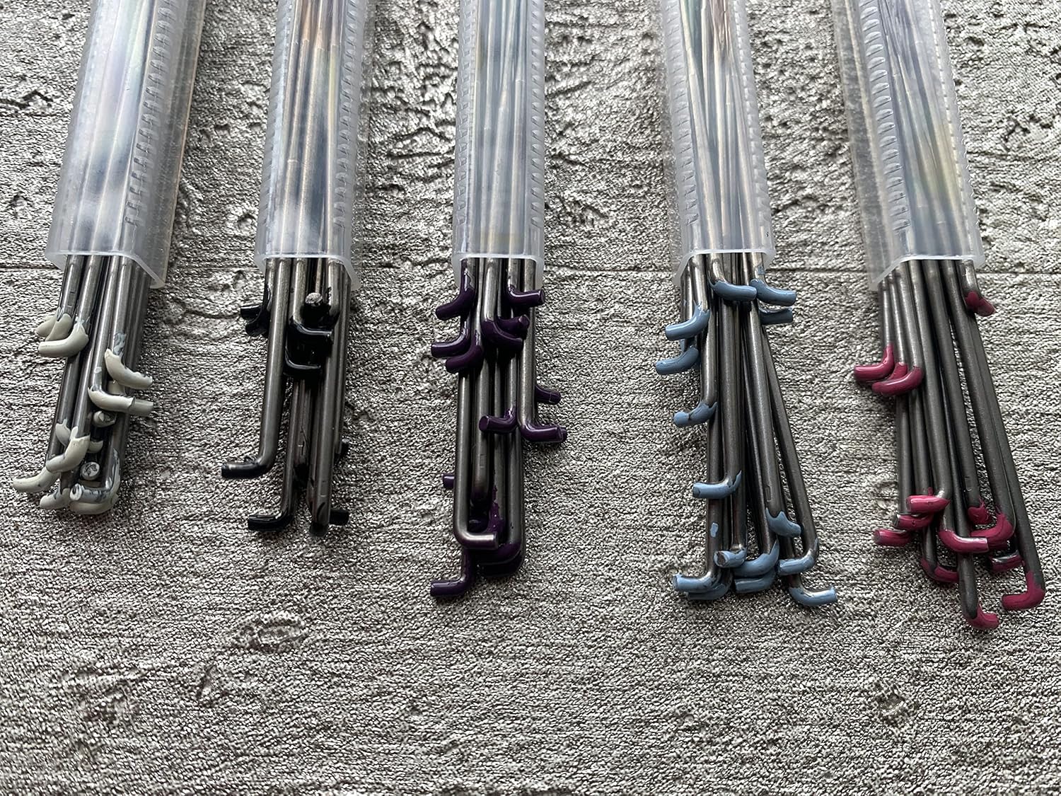 Heidifeathers 'Fast Felting Mix' Felting Needles - 15 Mixed Needles - Including Twisted, Star and Star Twisted - Great for Kids' Needle Felting