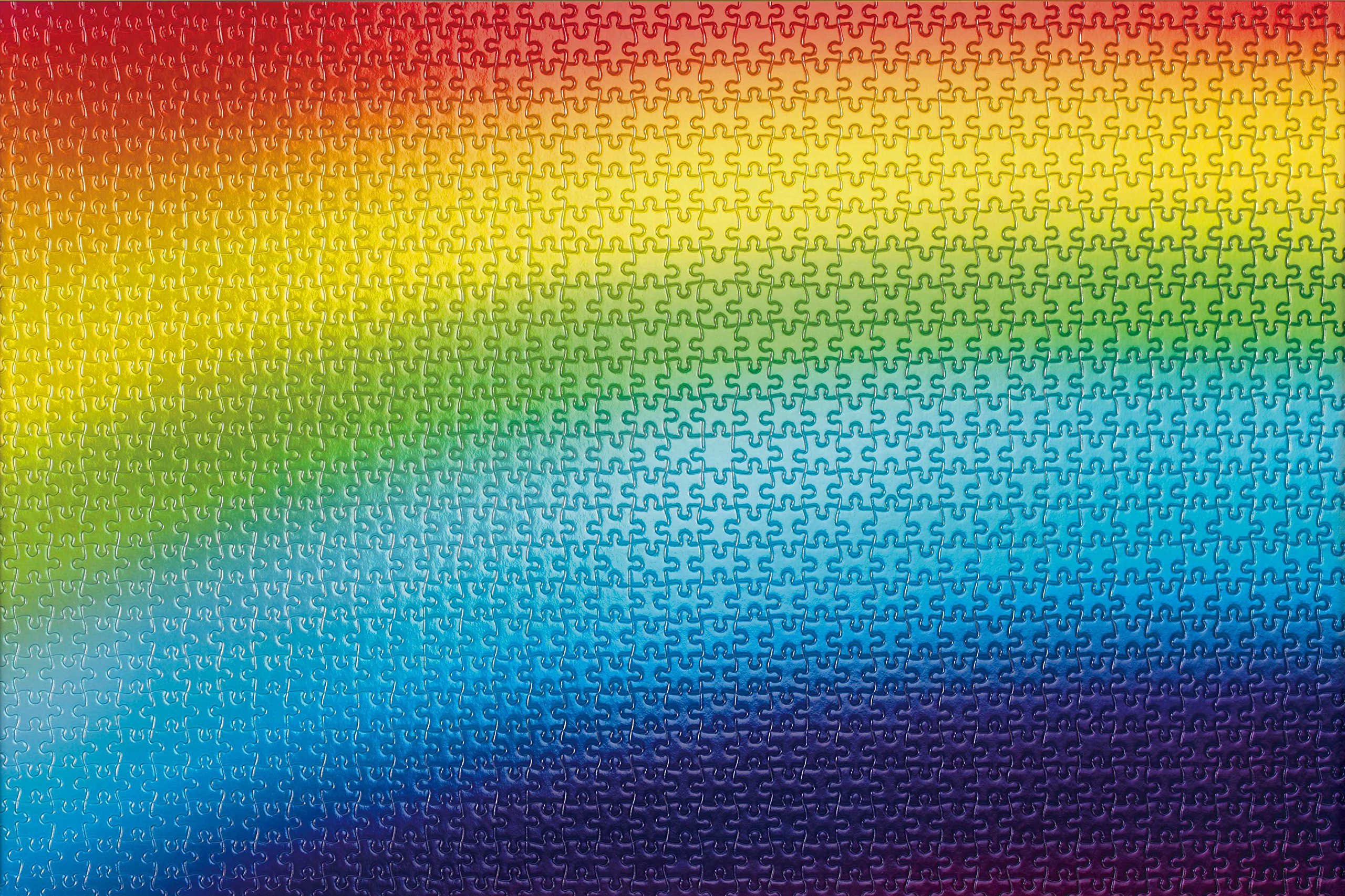 Amazon.co.jp: 1000ピース ジグソーパズル Rainbow Gradation I