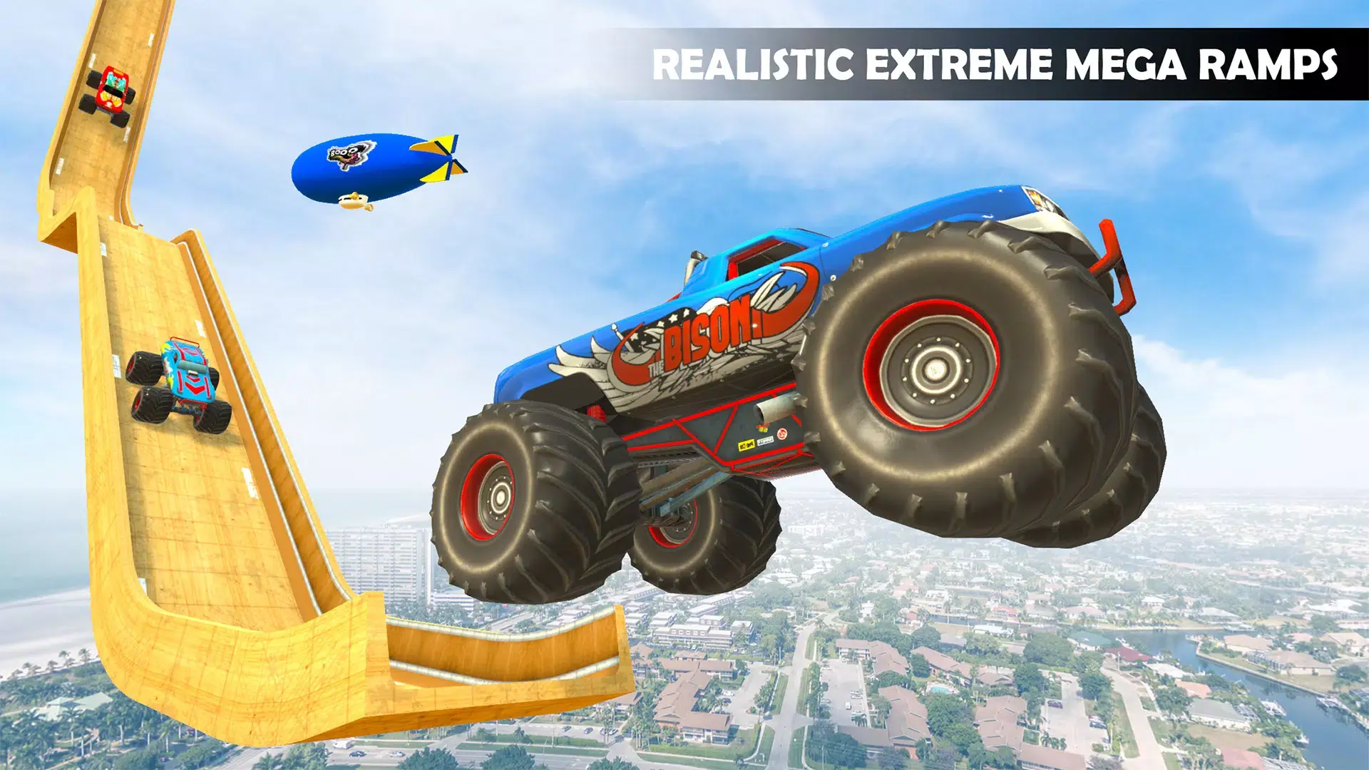 Superhero Monster Truck – Extreme Stunt Racing Simulator 3D - App on ...