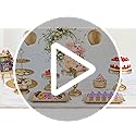 Hacaroa Set of 7 Gold Cake Stand, Metal Dessert Table Display Set Tiered Cupcake Holder, Decorative Candy Fruit Tower Plate Dessert Serving Tray Platter for Wedding, Birthday Party, Baby Shower - Image 8