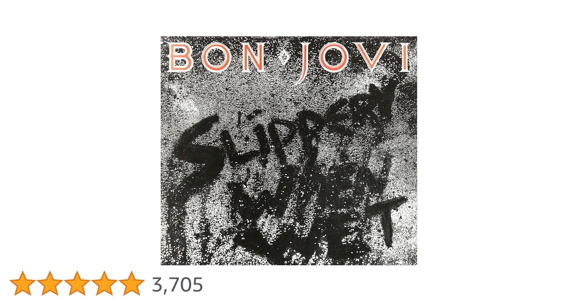 Bon Jovi Slippery When Wet サイン入り ボン・ジョヴィ スリッパリー・ウェン・ウェット サイン入り限定
