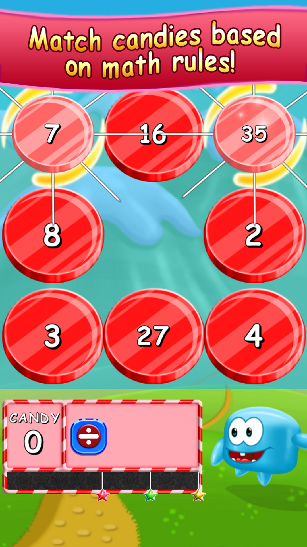Candy Andy Munching Numbers A Number Puzzle Game For Those Who Like