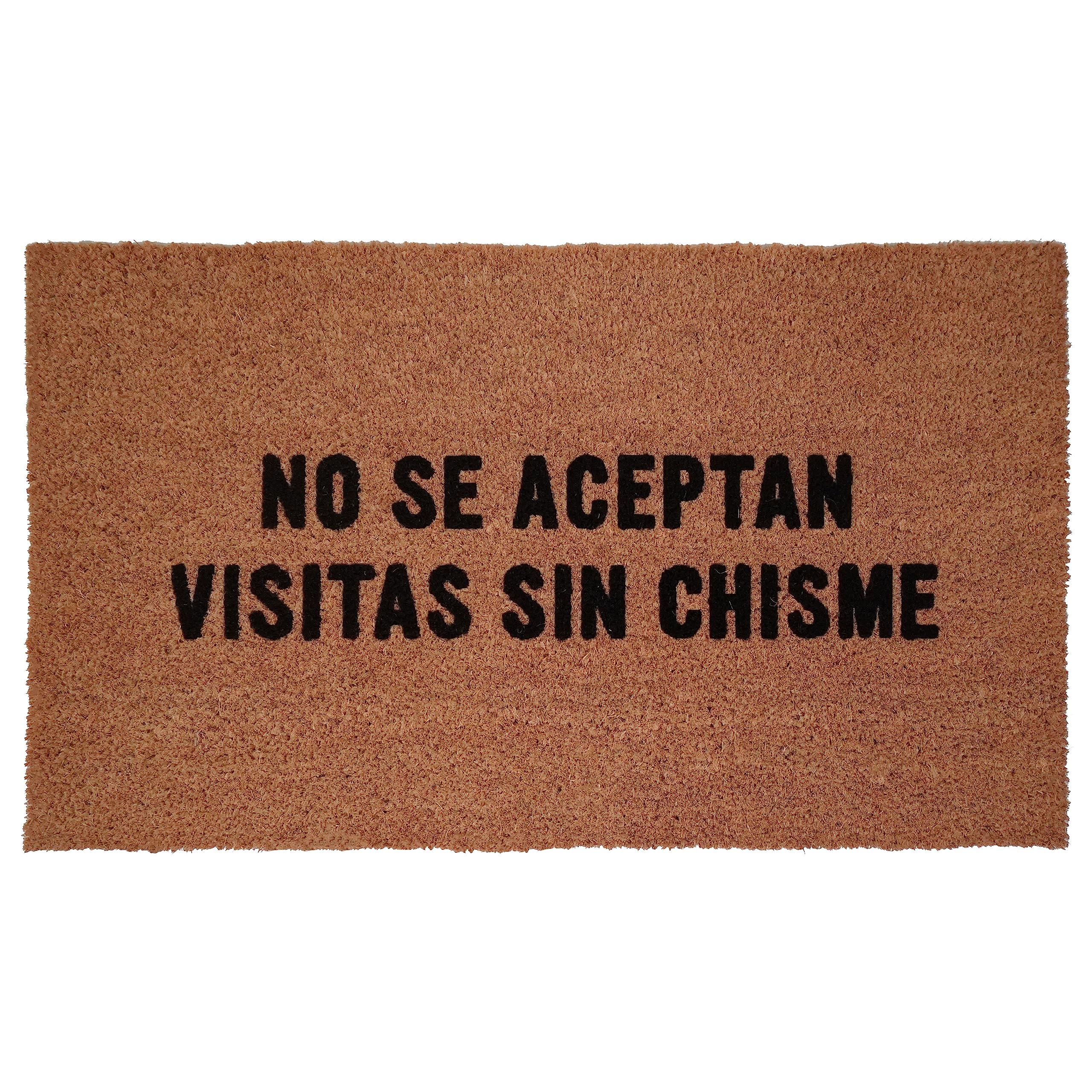 Calloway Mills 110771729 No Se Aceptan Visitas sin Chisme Doormat 17" x 29"