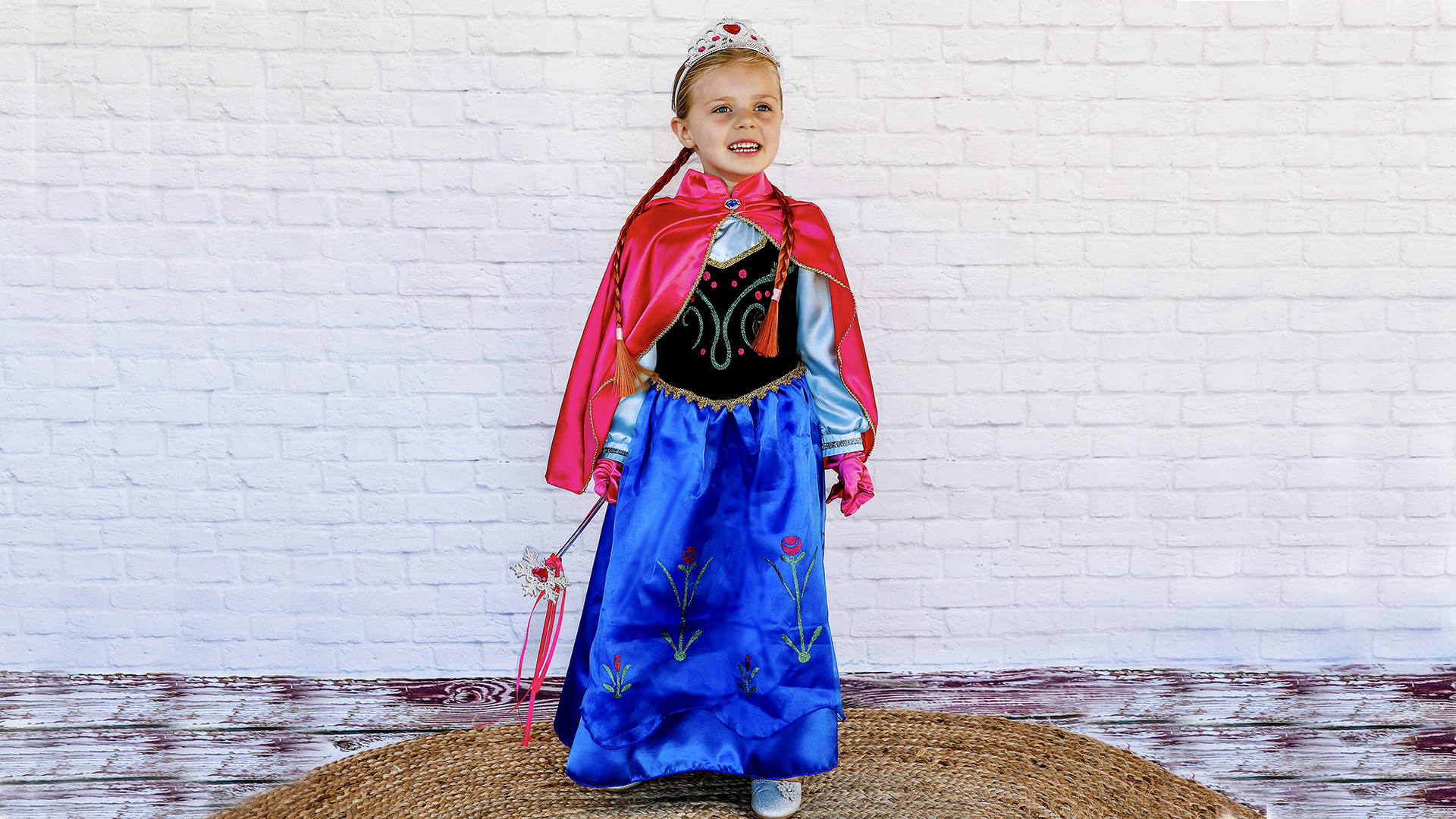 Disfraz de Princesa para Niñas Pequeñas con Accesorios miniatura 6