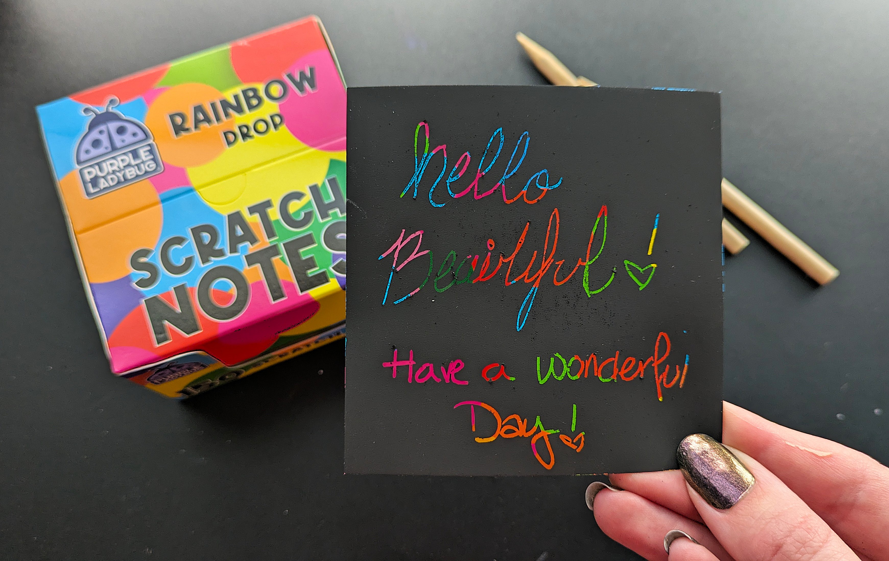 Scratch Notes For Kids Watch FUN Scratch Notes! Rainbow colored notes for kids crafts on ...