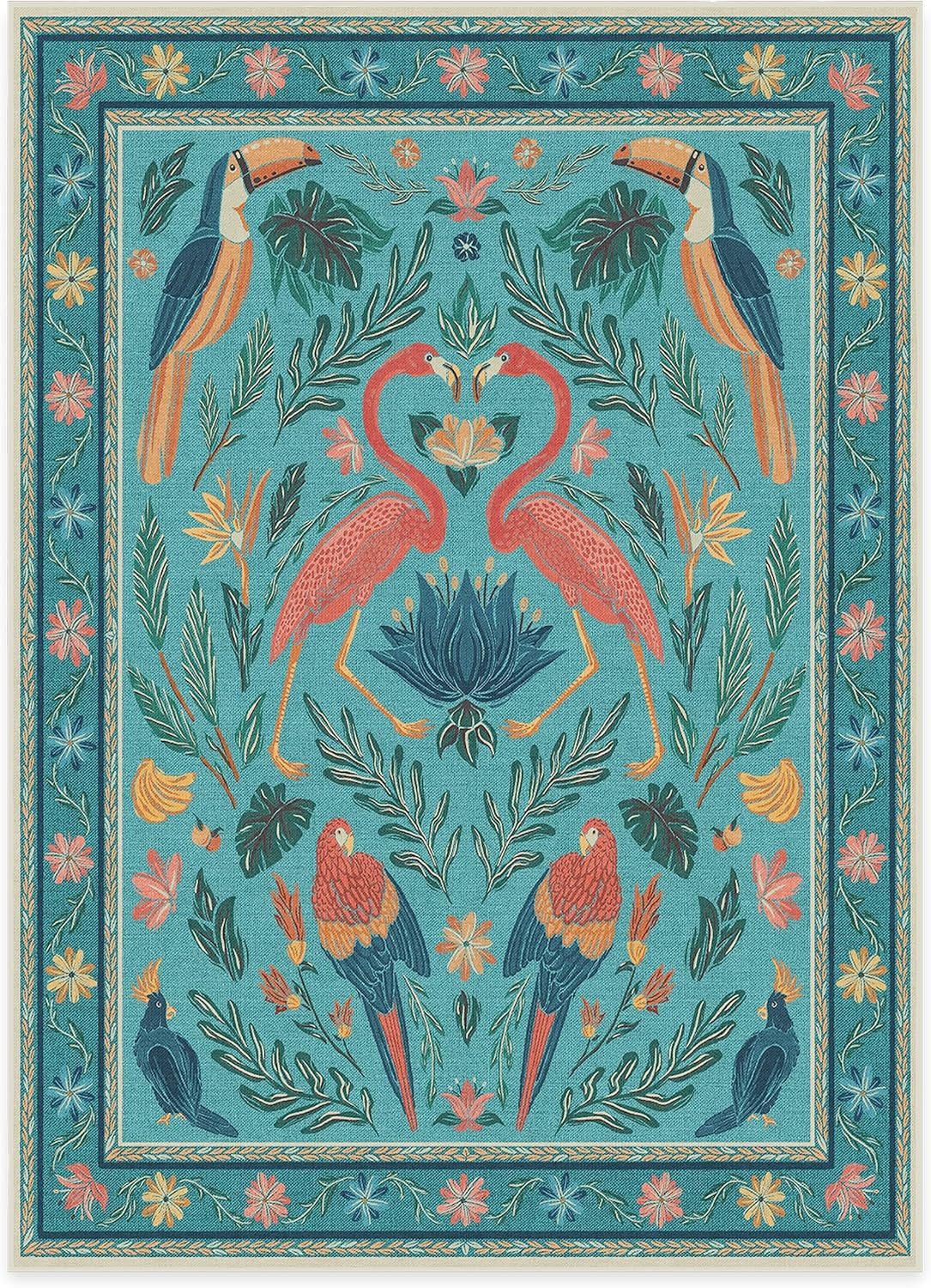 RUGGABLE x Iris Apfel Washable Rug Perfect Modern Area