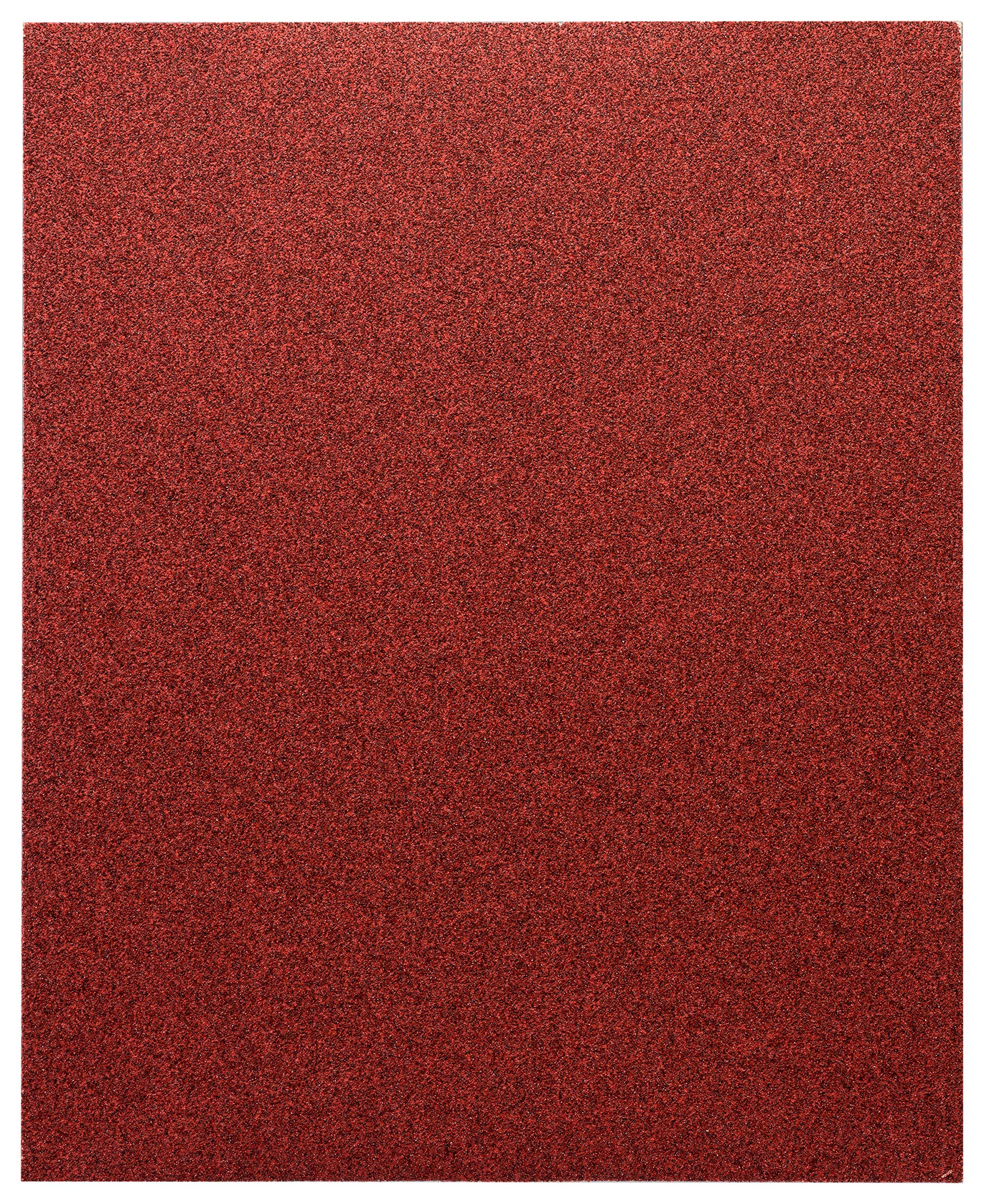 Bosch Rot Professional Sanding Paper C420 Standard For Wood And Paint (Wood And Paint, 230 X 280 Mm, Grit P80, Accessories For Orbital Sanders)