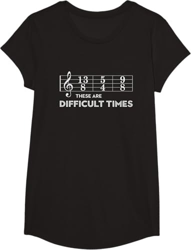 Miniatura 6 de Músico - Camiseta de estos tiempos difíciles Negro S