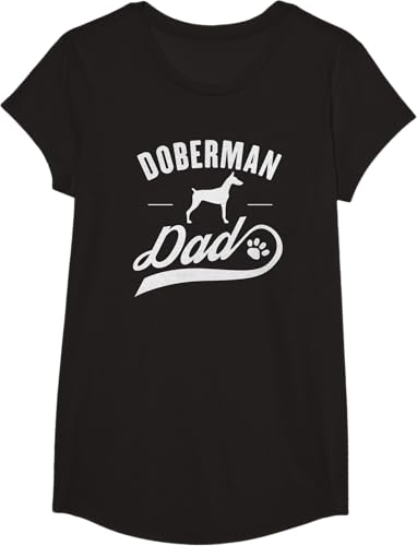 Miniatura 5 de Doberman Dad - Camiseta para amante del dueño del perro Negro S
