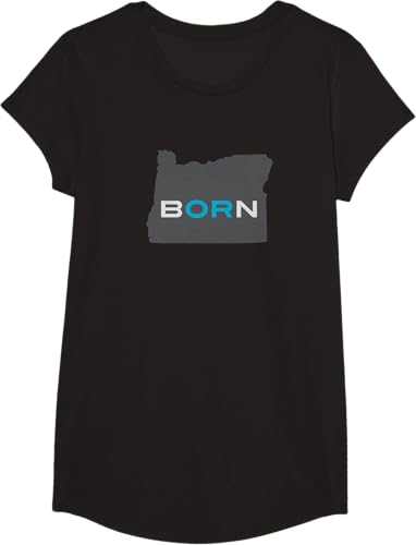 Miniatura 3 de Nacido en Oregon CamisaEstado Mapa Born Idea de regalo, hombre 2XL, Blanco