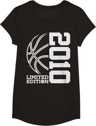 Miniatura 3 de Camiseta de baloncesto de 13 cumpleaños edición limitada 2010, Negro -