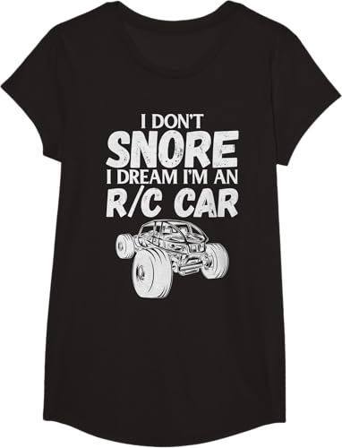 Miniatura 5 de Camiseta RC Car Racing I Don't Snore I Dream RC Racing Meme RC con cita, Negro, S