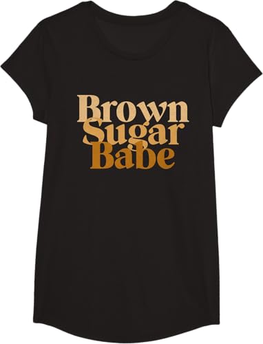 Miniatura 6 de Camiseta negra orgullosa de Brown Sugar Babe para mujer africana del orgullo Negro S