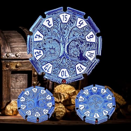 Miniatura 3 de DND - Juego de dados de metal de 7 monedas juego de dados de metal de Calabozos y Dragones adecuado para juegos de mesa Dungeons and Dragons RPG MTG