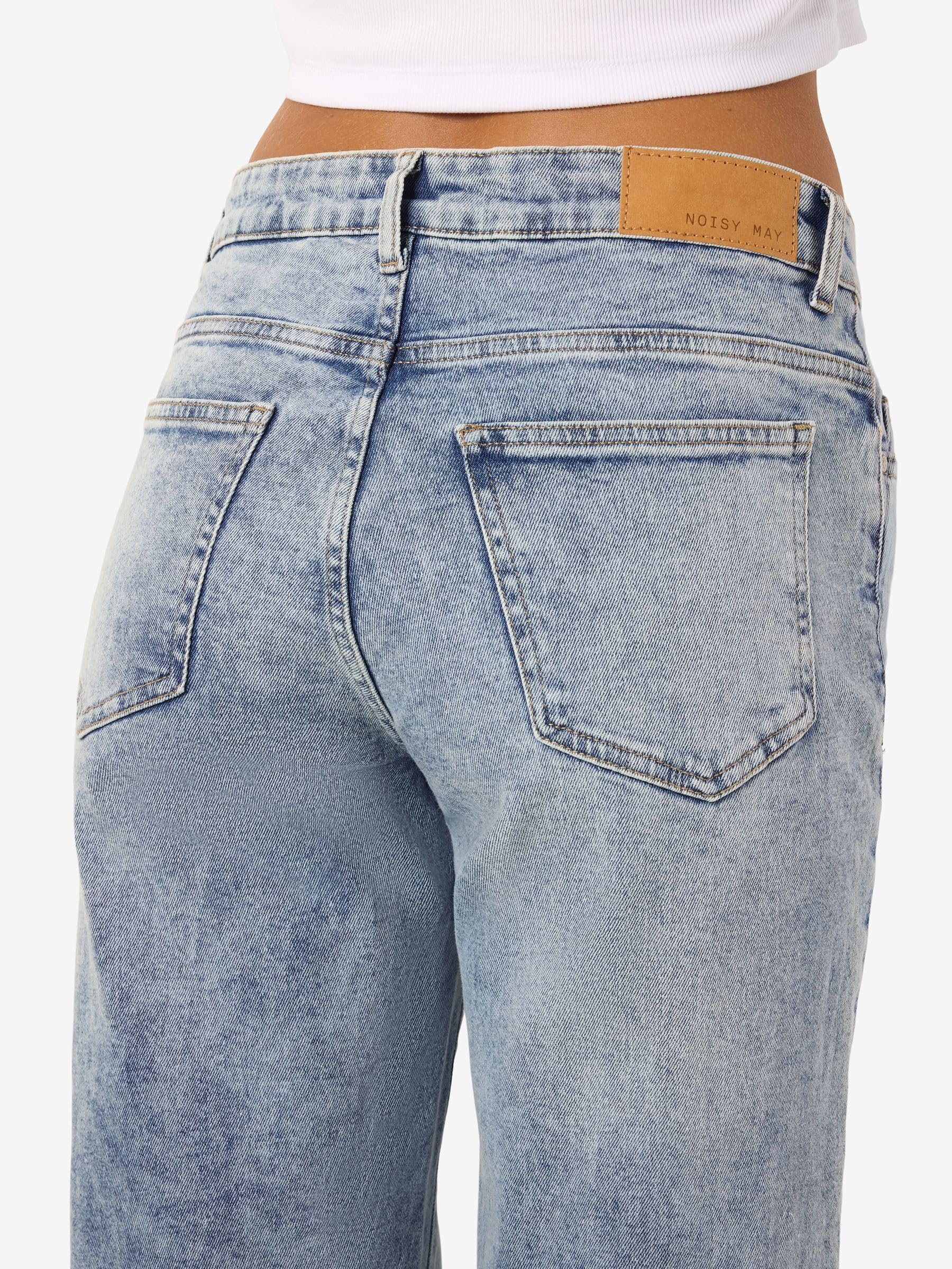 Noisy May - Nmyolanda Nw Wide Jeans Az236lb Noos, Jeans Donna