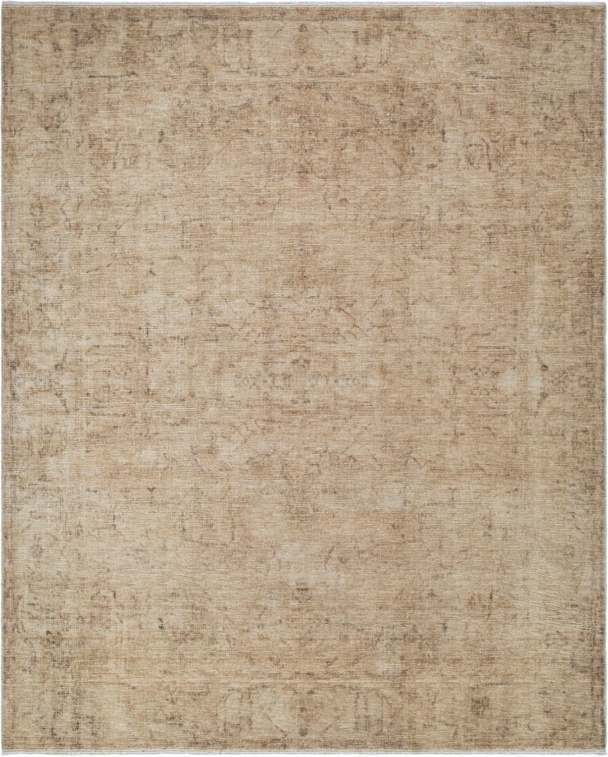 Livabliss x Galey Alix Fetscher I Vintage Medallion Area Rug, 7'10" x 10' (8' x 10'), Light Beige