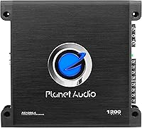 Vista 4 de Planet Audio ANARCHY amplificador estable de 5 ohmios, rango completo de 1800 W, clase A/B, de 2 canales