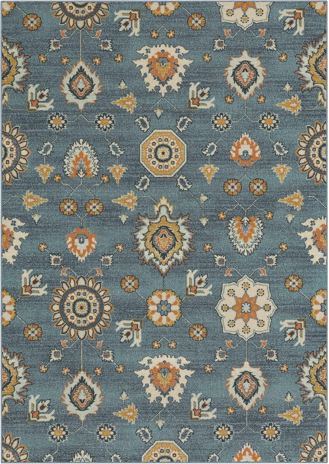 Maples Rugs Fleur Contemporary Motif Livingroom & Bedroom