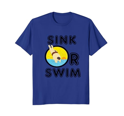 Amazon Com Sink Or Swim Sumo Funny Shirt Joke Gift