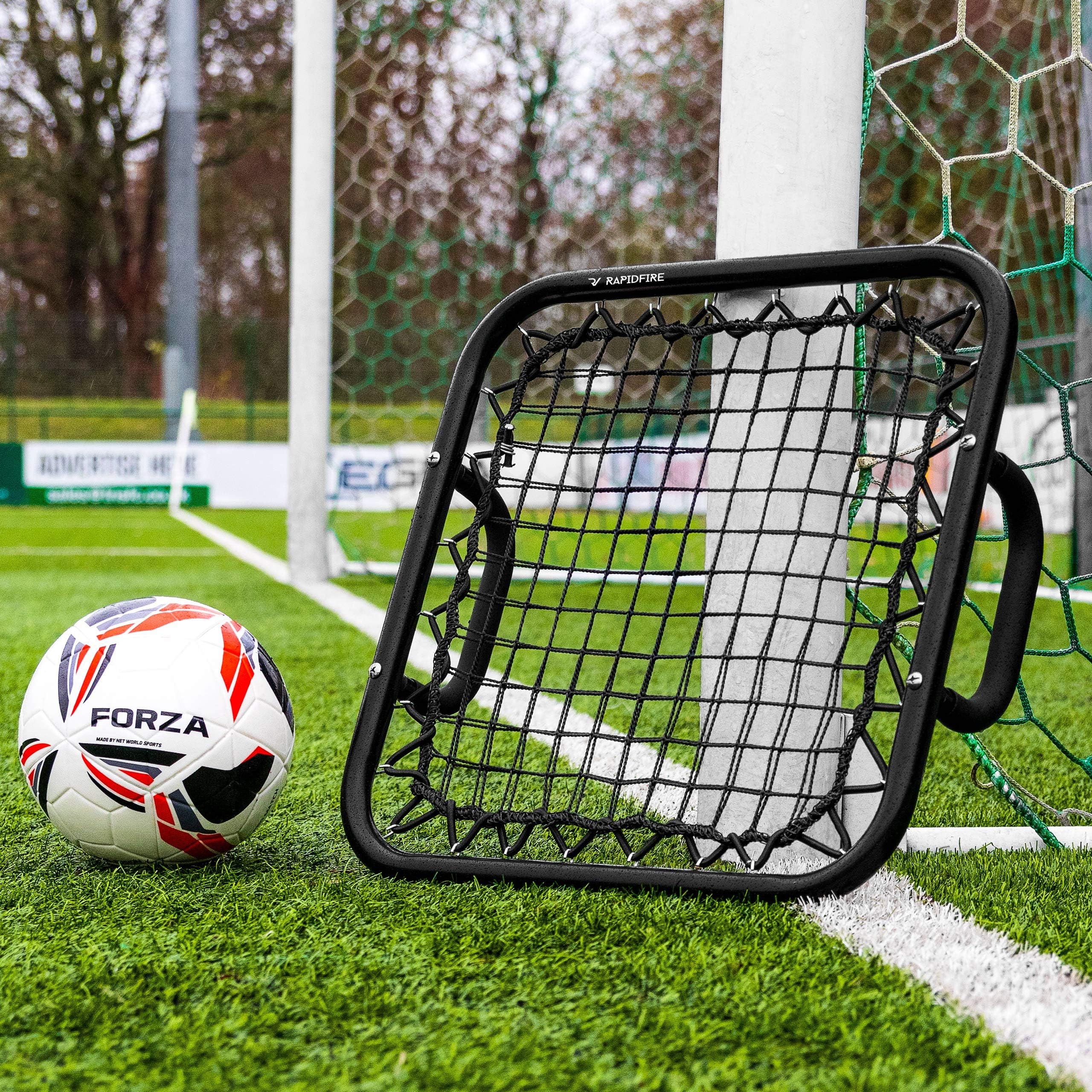 RapidFire Handheld Football Rebounder - Football Rebound Net For Goalkeeper Training