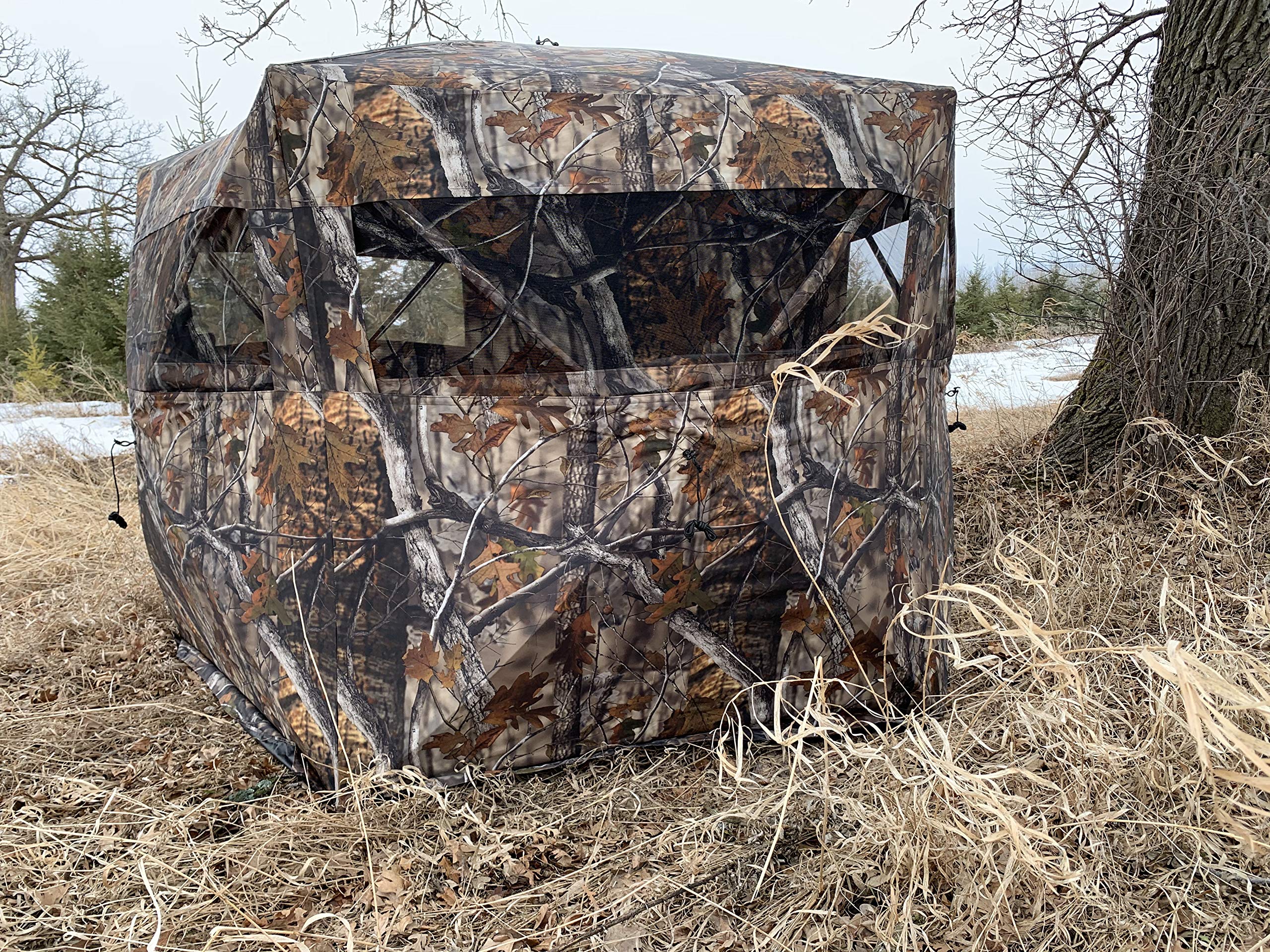 HUNT MONSTER Hunting Blind 2-3 Person With Tri-Leg Hunting Stool, 270 - View #8