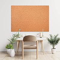 MantonCork 24x36x1/2" Natural Cork Sheet - Sustainable Self-Healing Bulletin Board for Home, Office, School