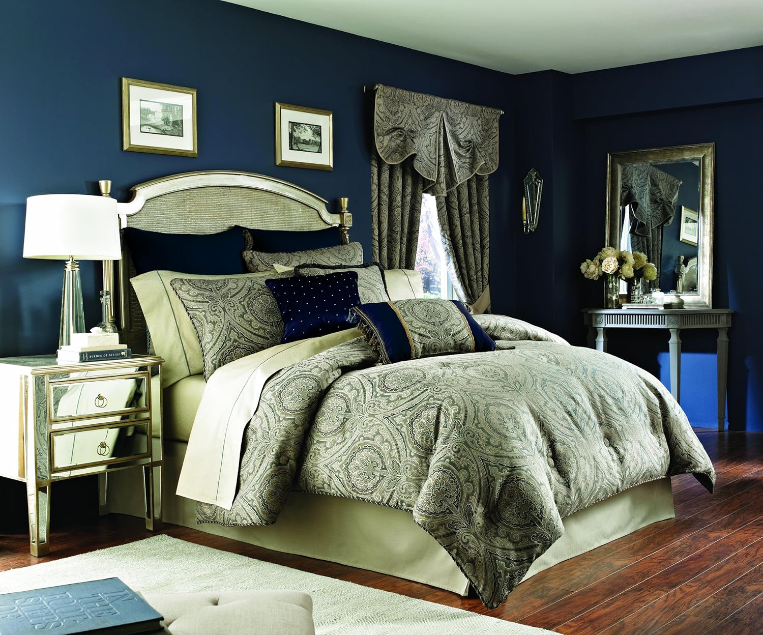 Croscill Hannah Comforter Set, Full Home & Kitchen