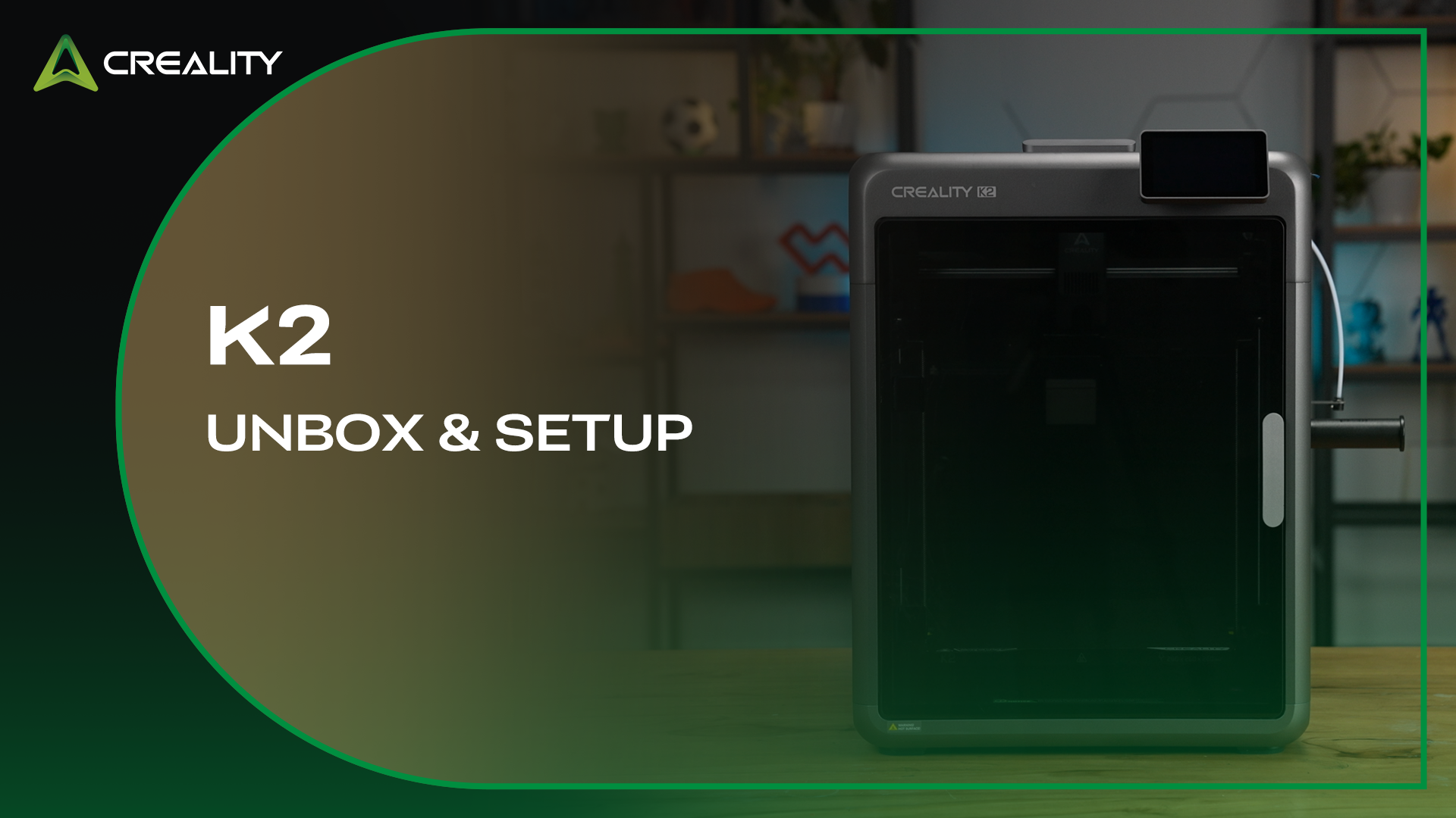 Watch K2 3d Printer-UNBOX & SETUP on Amazon Live