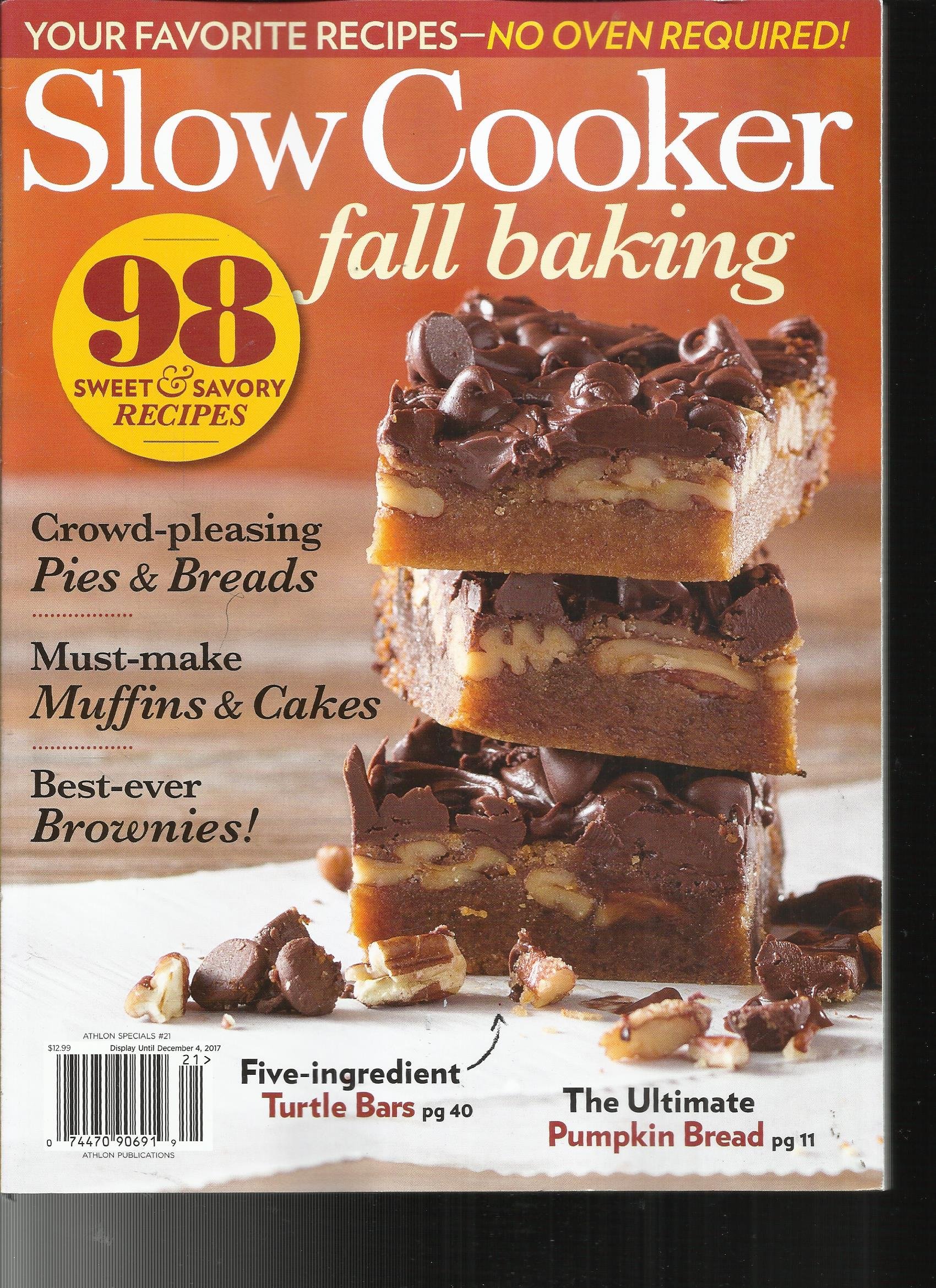 SLOW COOKER FALL BAKING MAGAZINE 98 SWEET SAVORY RECIPES ATHLON SPECIAL 21