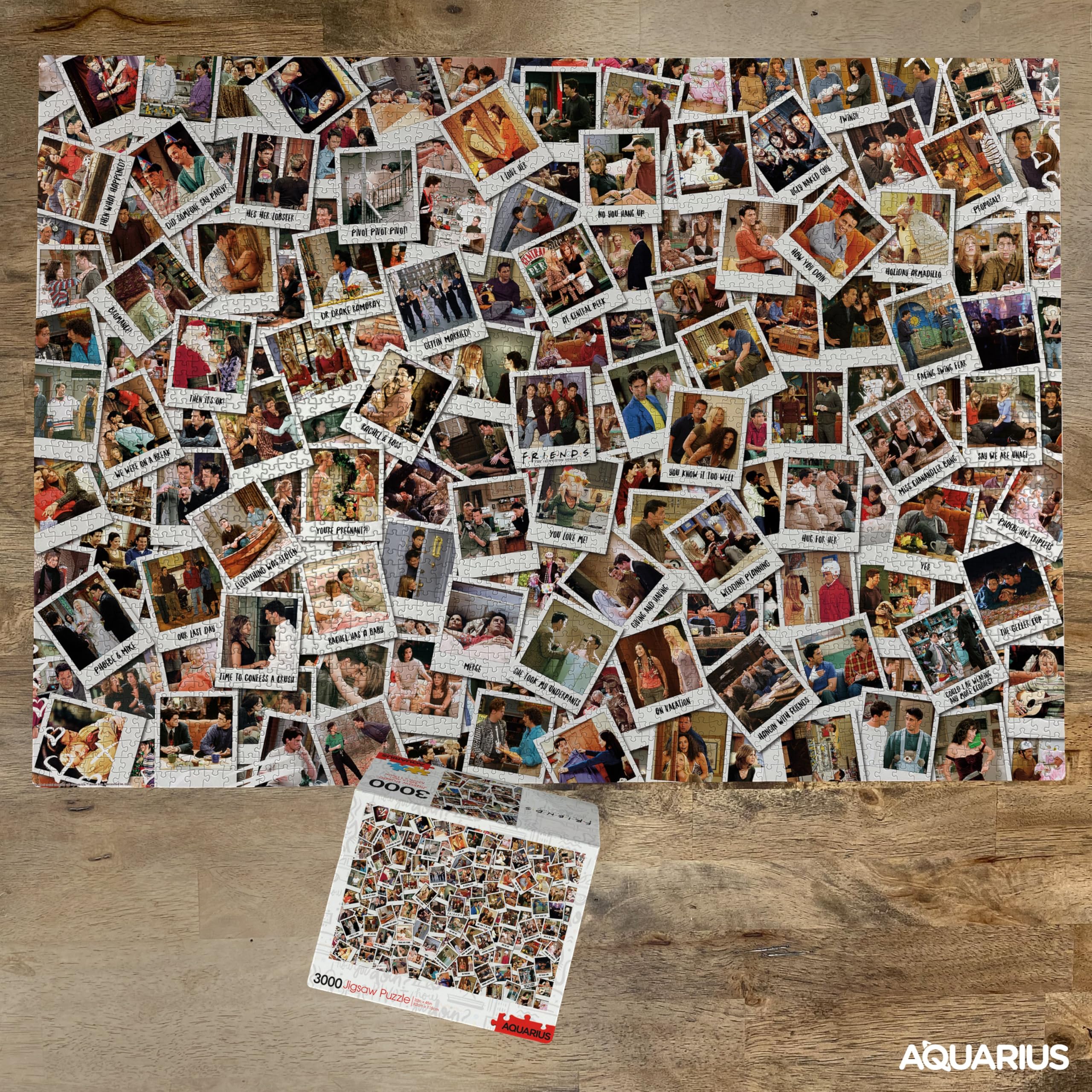 Amazon.com: AQUARIUS Friends Puzzle (3000 Piece Jigsaw Puzzle