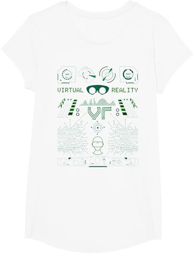 Miniatura 14 de Camiseta de realidad virtual VR Retro Gamers, Negro, S Negro,Azul Marino,Asfalto,Blanco,Azul Pastel,Arándano,Limón,Jaspeado Oscuro,Gris