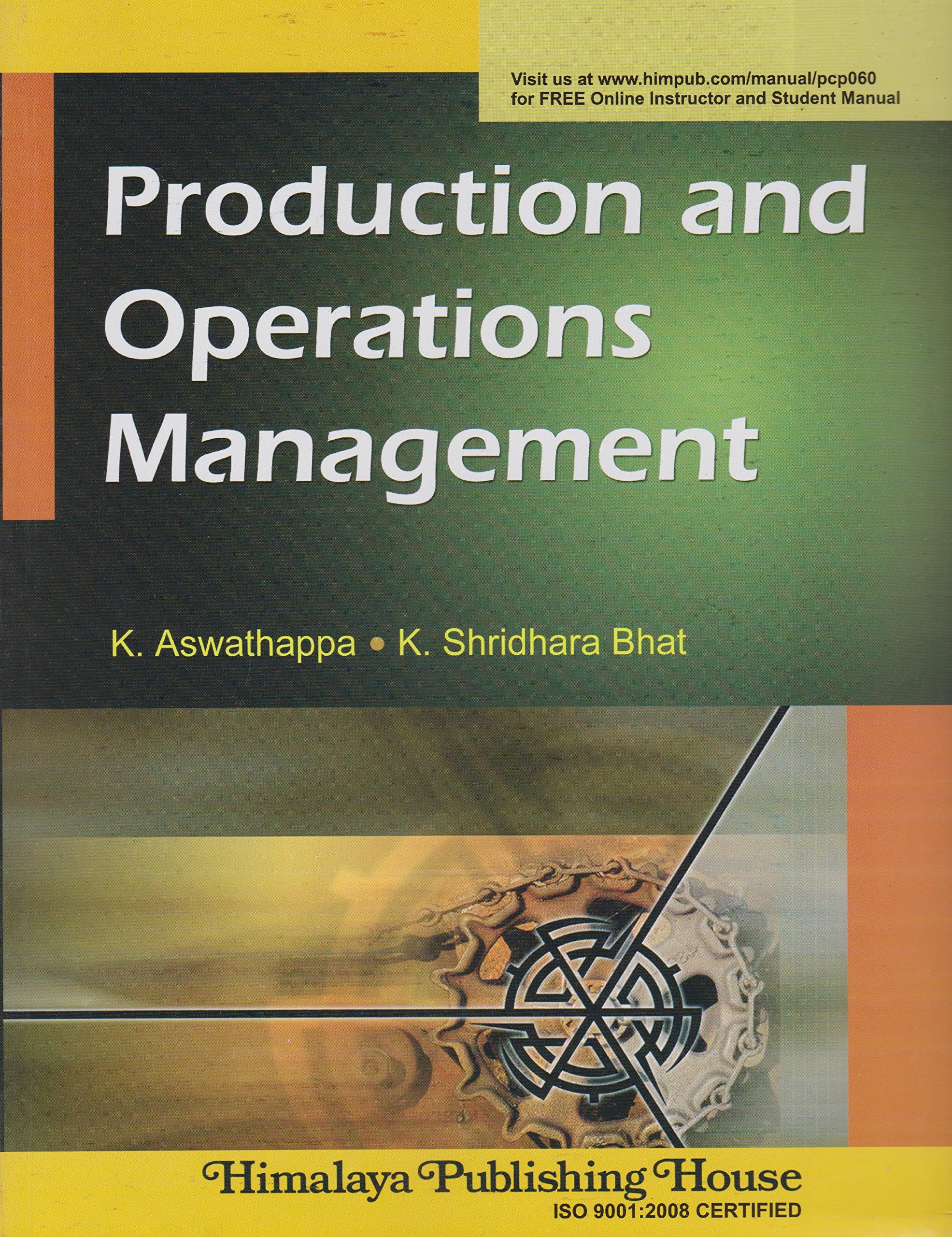 Production And Operation Management