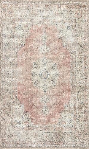 Miniatura 3 de RugOver Alfombra lavable a máquina, apta para mascotas y antideslizante, para cocina, baño, sala de estar, decoración del piso del hogar