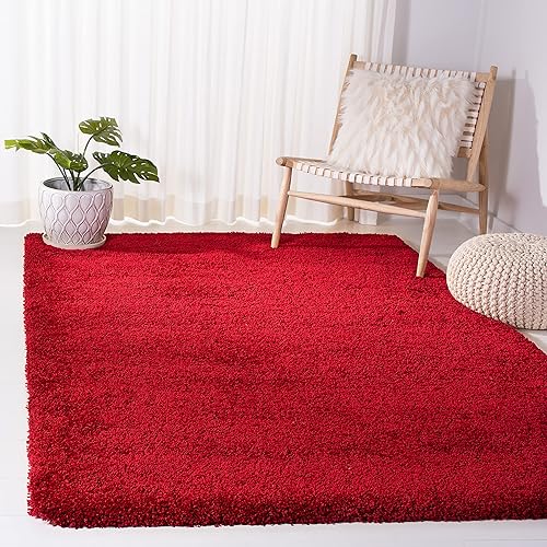 Miniatura 1 de Safavieh Milan Shag Collection SG180-1212 - Alfombra color marfil, 10 x 14 pies