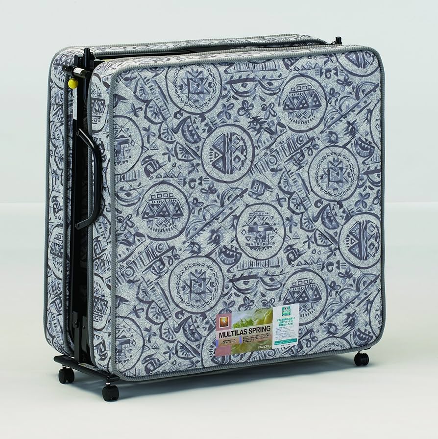 美品☆フランスベッド　折りたたみベッド　山折り　S-パンテオンN-71B パンテオン フランスベッド N-71A N-71B 折りたたみベッド