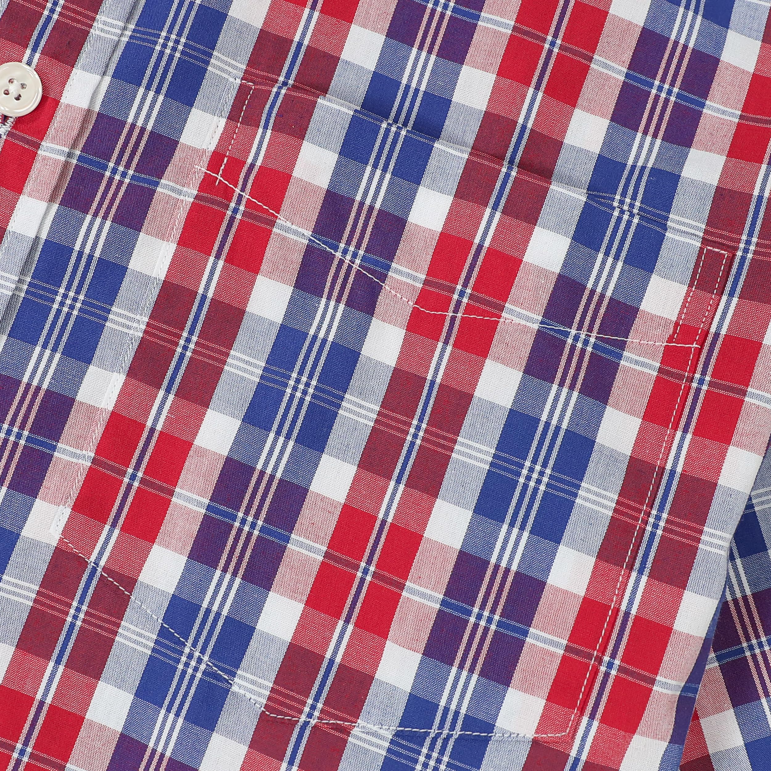 Dubinik® Camicia Uomo Camicia Quadri Uomo Casual Leggero Botton Down Regular Fit Conformate Camicia Uomo Taschini